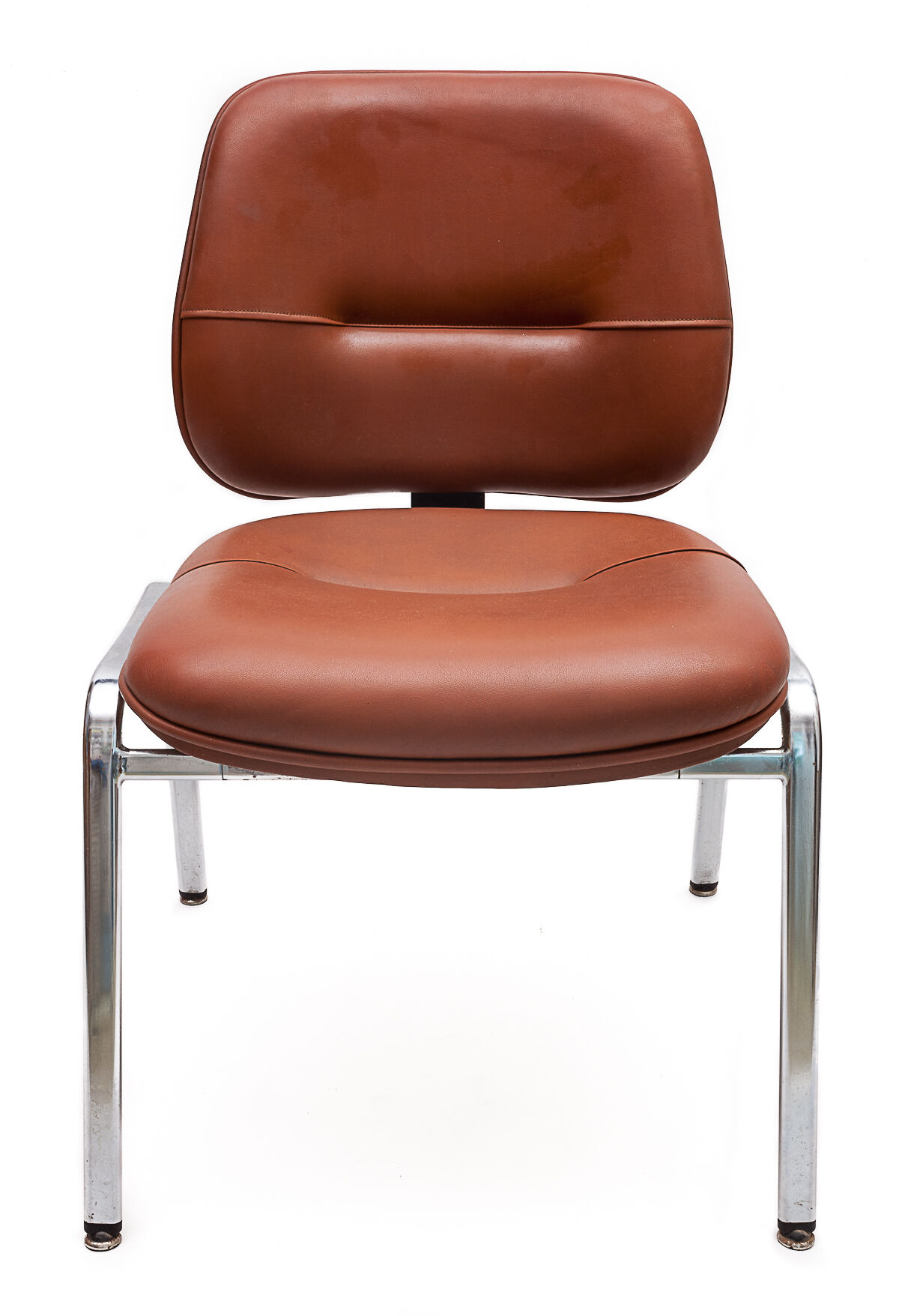 Pair of leather armchairs