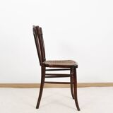 Ancienne chaise de bistrot en cannage
