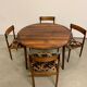 Danish round palisander dining table 1960s