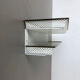 Brass wall shelf