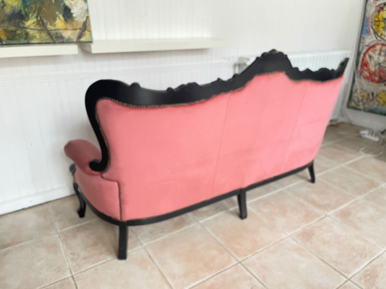 Napoleon III style bench