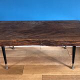 Table basse brutaliste mid-century