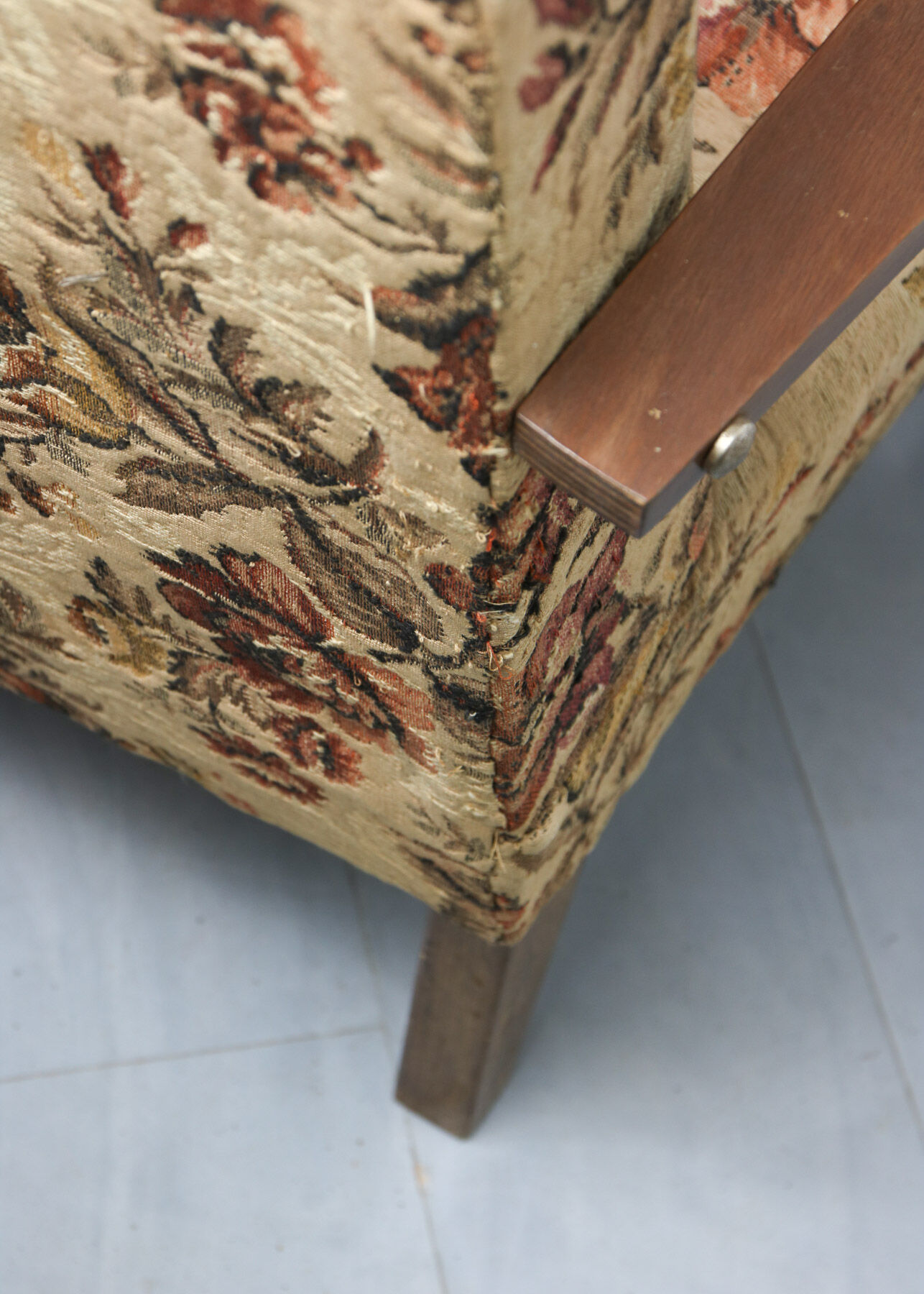 Mid-century Bentwood Jindrich Halabala Armchair, 1950s