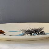 Ceramic tray "Salins" from the 1960s