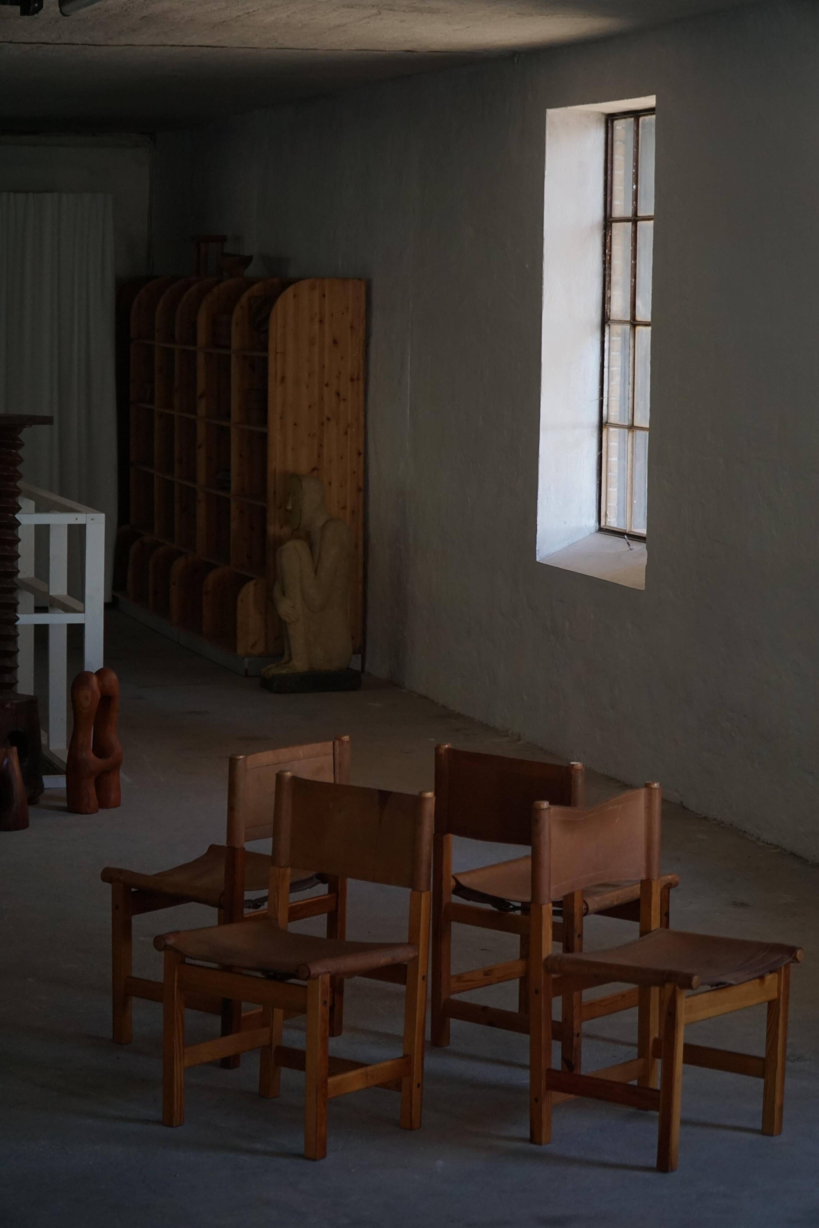 20th century, set of 4 "Kotka" dining chairs by Tomas Jelinek for IKEA, 1980s