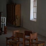 20th century, set of 4 "Kotka" dining chairs by Tomas Jelinek for IKEA, 1980s