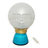 Lampe de table en cristal. Espagne, années 1950.