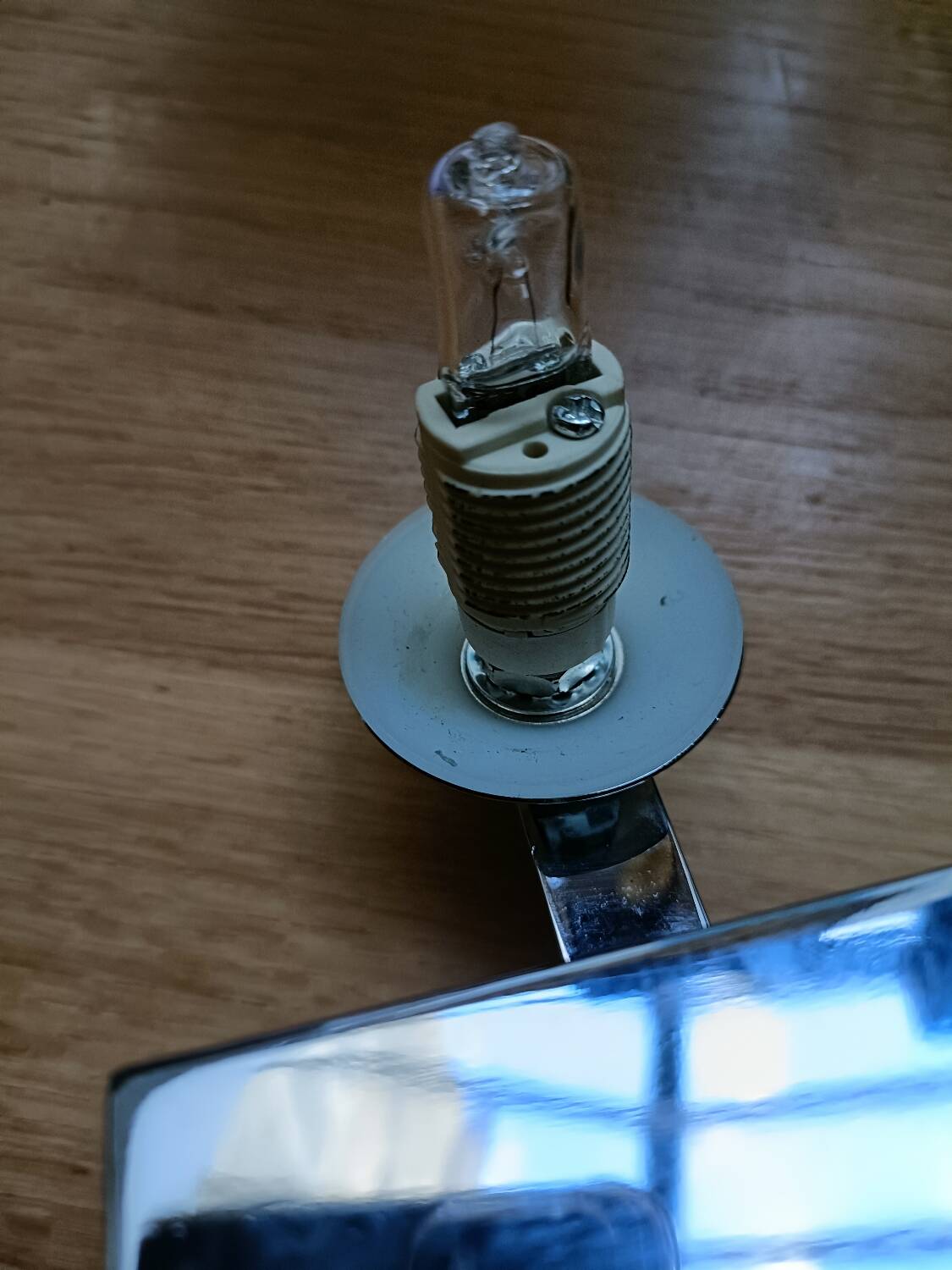 Space age wall lights