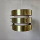 Rare Midcentury Pendant in style of Jo Hammerborg, Denmark, 1970s