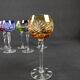 Série 6 verres cristal taillé Roemer