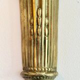 Pair of Mid-19th Century Napoleon III 2-Branch Gilt Bronze Candle Sconces