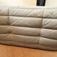 Un canapé d’angle ligne roset modèle togo2 fois 2 places + fauteuil d’angle