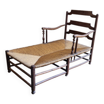 Fauteuil / Chaise longue provencale