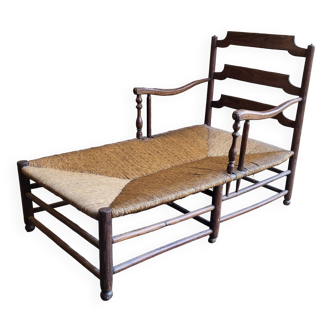 Provencal armchair / chaise longue