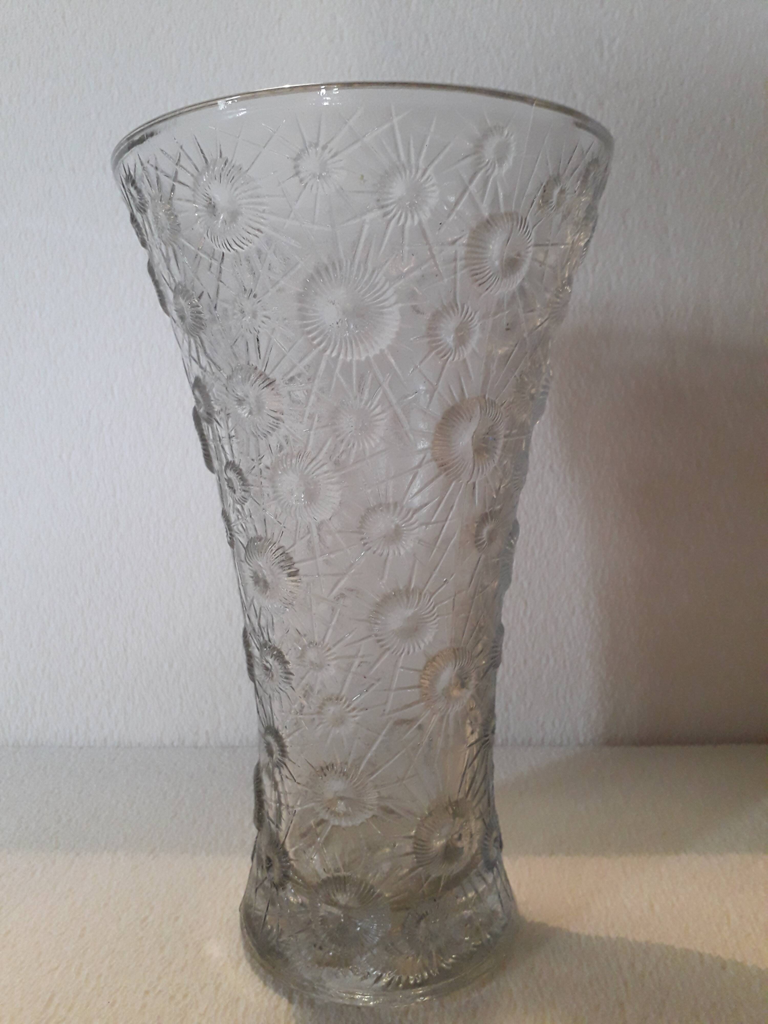 Italy glass vase