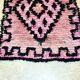 Moroccan Berber rug boujaad hallway vintage 365 x 80 cm