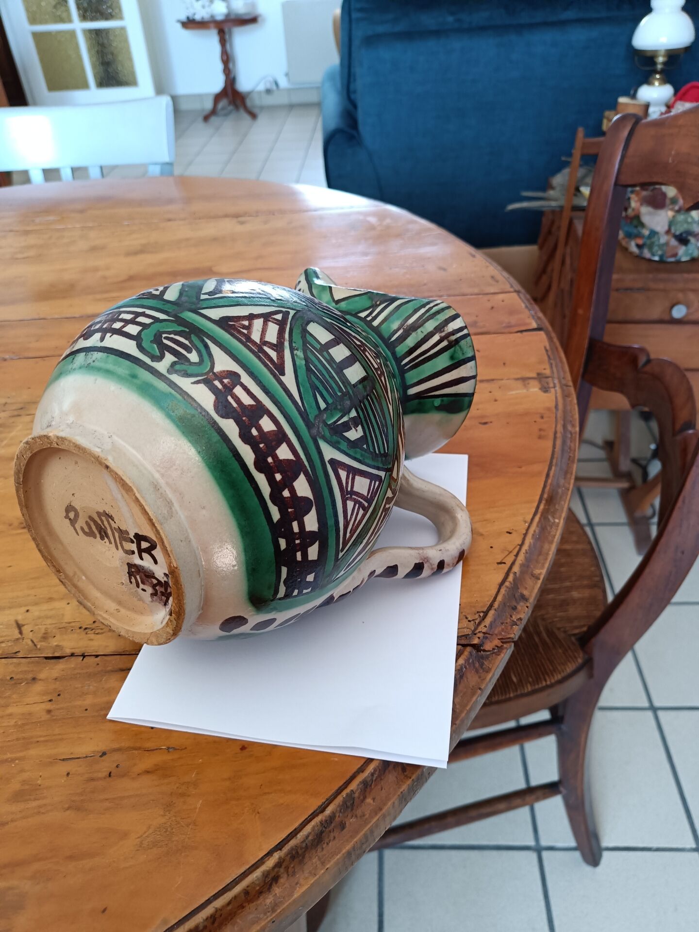 Vase , pichet Domingo Punter
