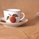 Evesham 5 Cup Fruit Cafetiere, Royal Worcester Eves Fine Bone China