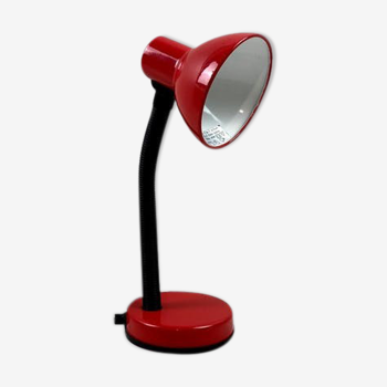 Red office lamp