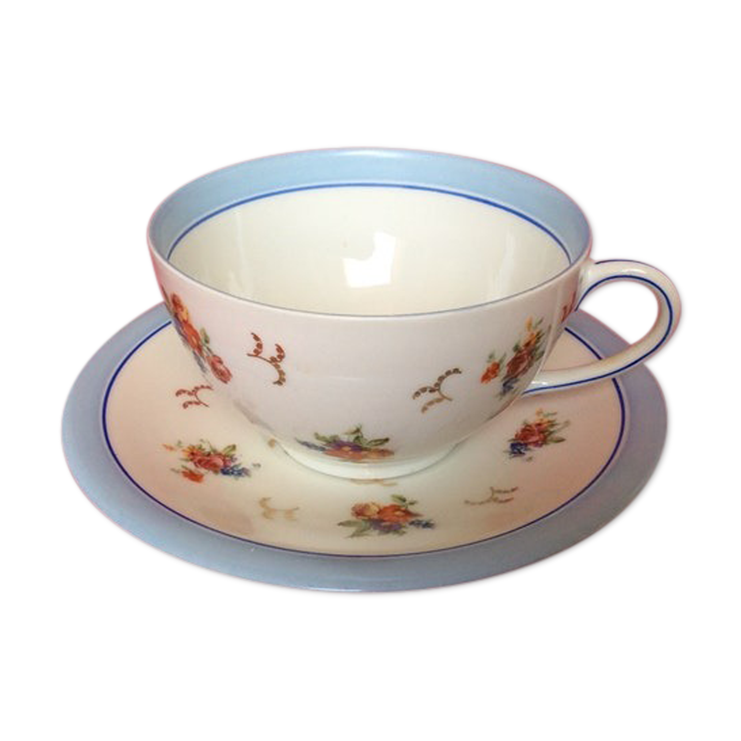 1960s breakfast cup and sub-cup