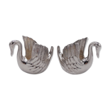 Swan candlesticks