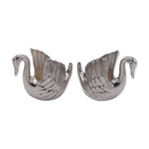 Swan candlesticks