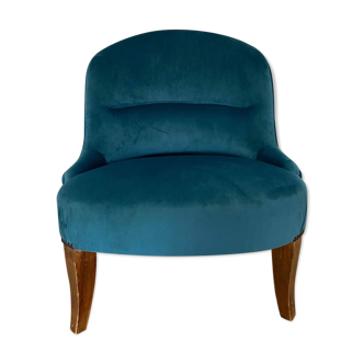 Fauteuil chauffeuse crapaud