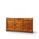 Buffet danois moderne Dyrlund Dania en teck, années 1980