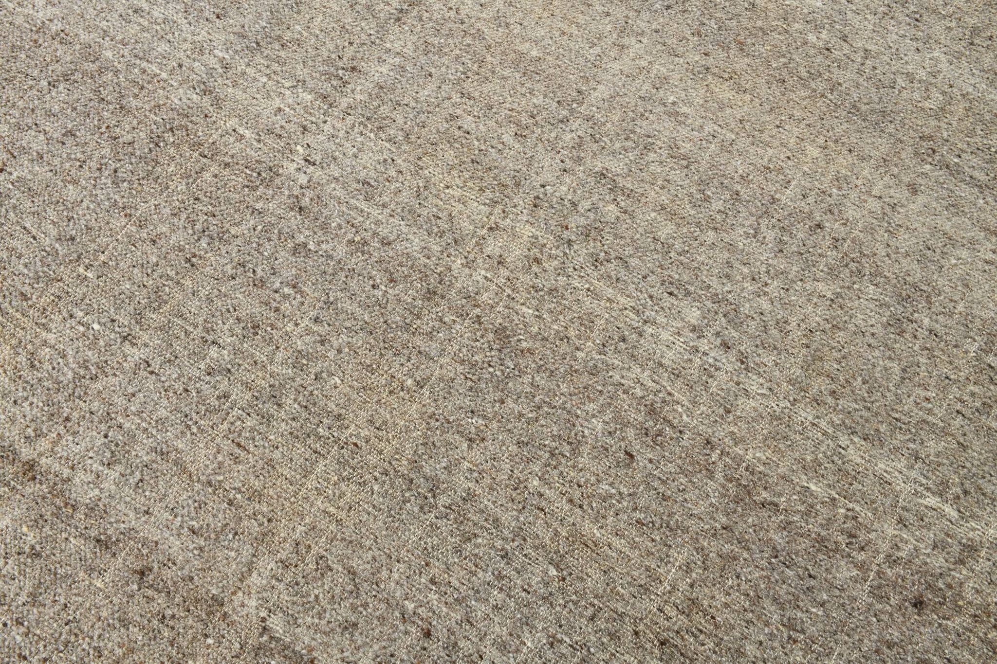 Tapis Kilim turc vintage marron uni 8x10, 255x322 cm