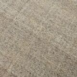 8x10 Plain Brown Turkish Vintage Kilim Rug, 255x322Cm