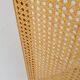 Vintage wicker claustra screen - 1950s