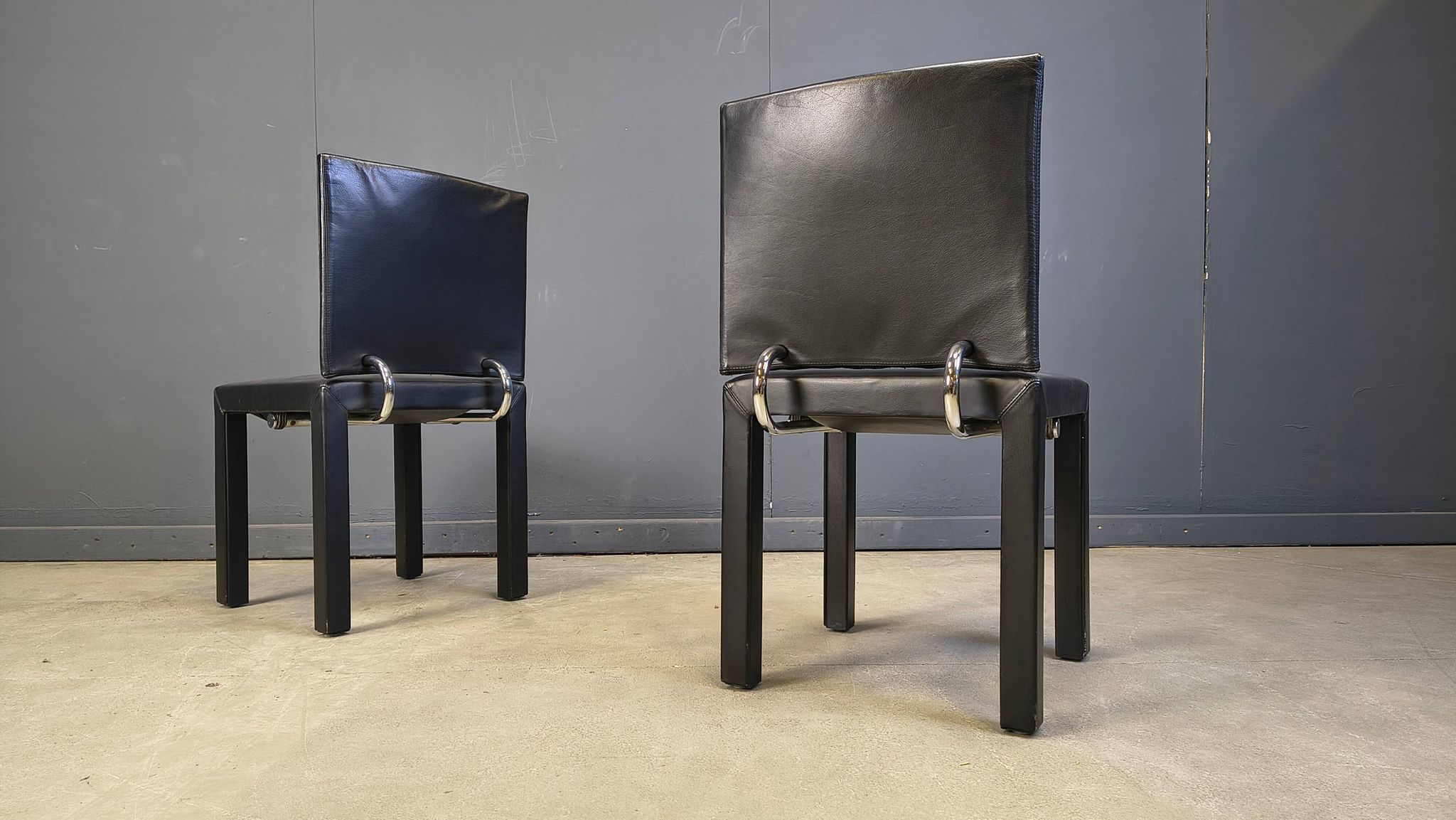 Arcadia dining chairs by Paolo Piva for B&B Italia set of 6