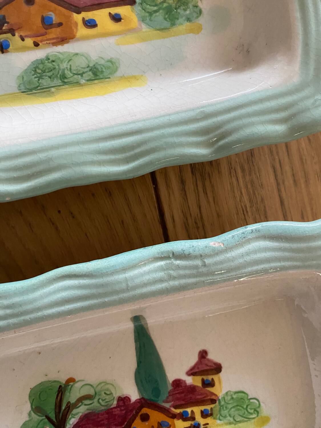 Set of 3 Cerenne Vallauris ramekins