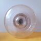 Applique ou plafonnier space age en verre bullé 1970