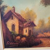 Oil painting by Baroni