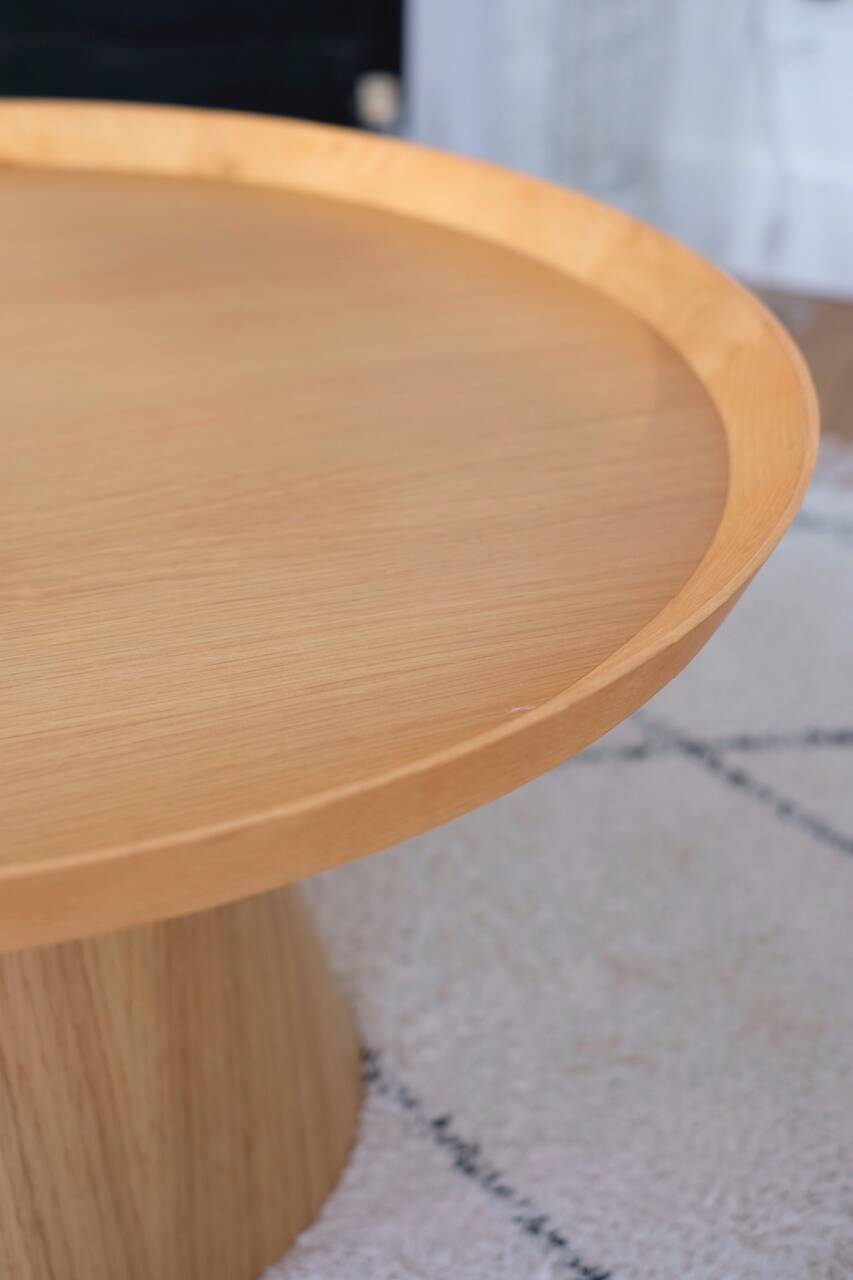 Oak coffee table