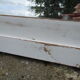 Old mirror white patinated fireplace top