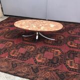 Coffee table in pink marble 1970
