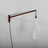 Vintage Teak Lampe Scandi Design Luxus Schweden Mid Century