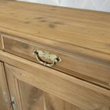Buffet 2 porte bois massif aérogommé