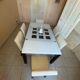 6 Ligne Roset chairs in ivory alcantara.