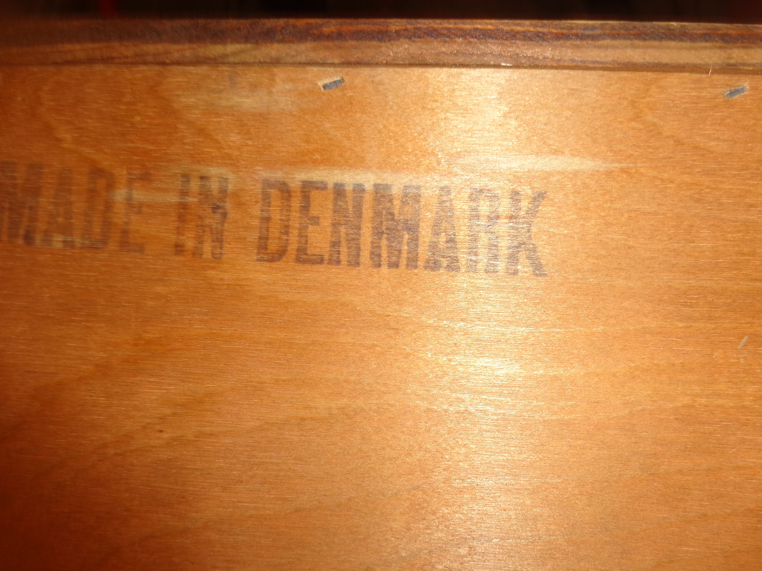 Scandinavian secretary produced by Olholm Møbelfabrik 1960