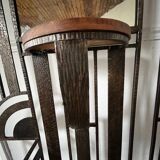 Wrought iron coat rack for the entrance