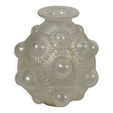 Vase Art Déco signée René LALIQUE (1860-1945) modèle "Tournesol" 1927.