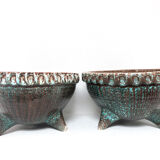 Tripod and zoomorphic pot caches - accolay, 1970