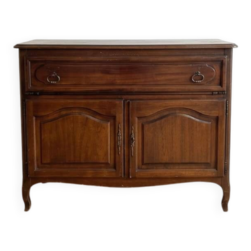 Meuble TV ancien en bois massif style Traditionnel