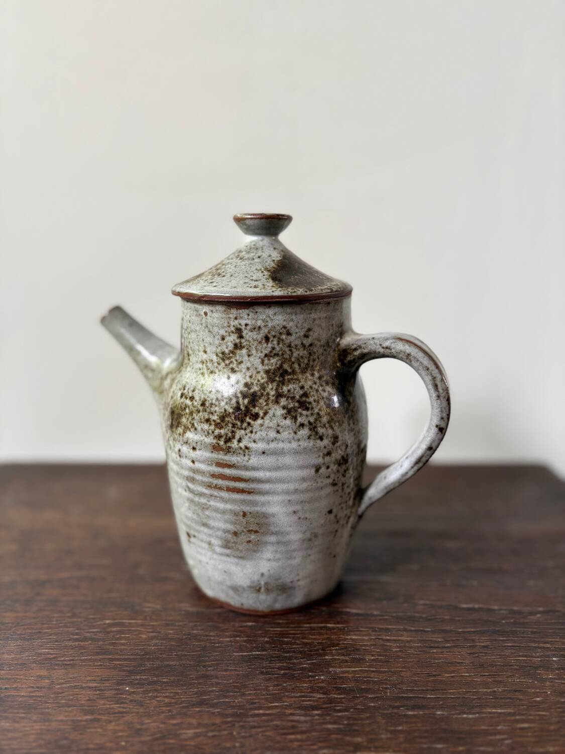 Chantal and Thierry Robert pumice stoneware pitcher, 1970s