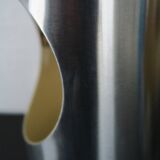 Pairs Wall lamps vintage 1970 Stainless steel satin