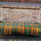 Wrought iron cot
