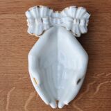 Empty hand pocket in white porcelain, 70s